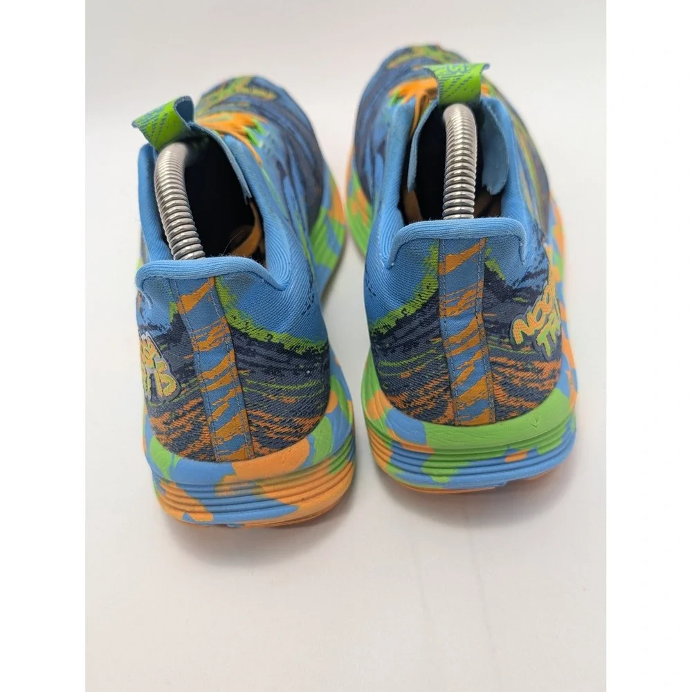 ASICS Noosa Tri 15 Mens Running Shoes Blue Orange Green 1011B609 US 10